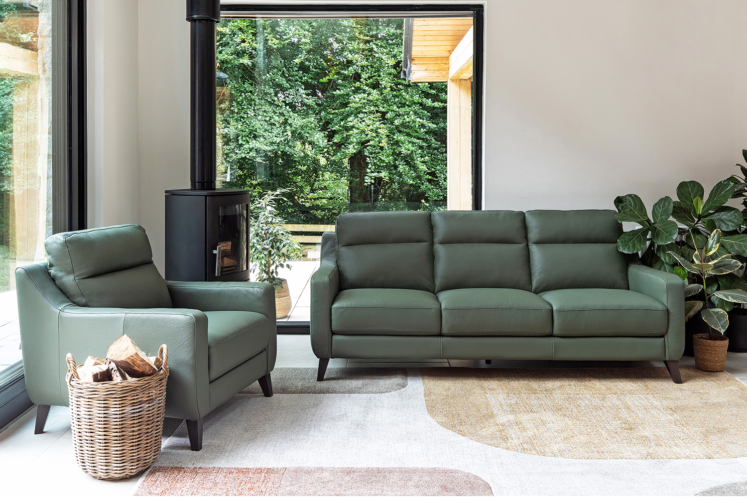 Borgo Armchair | Green