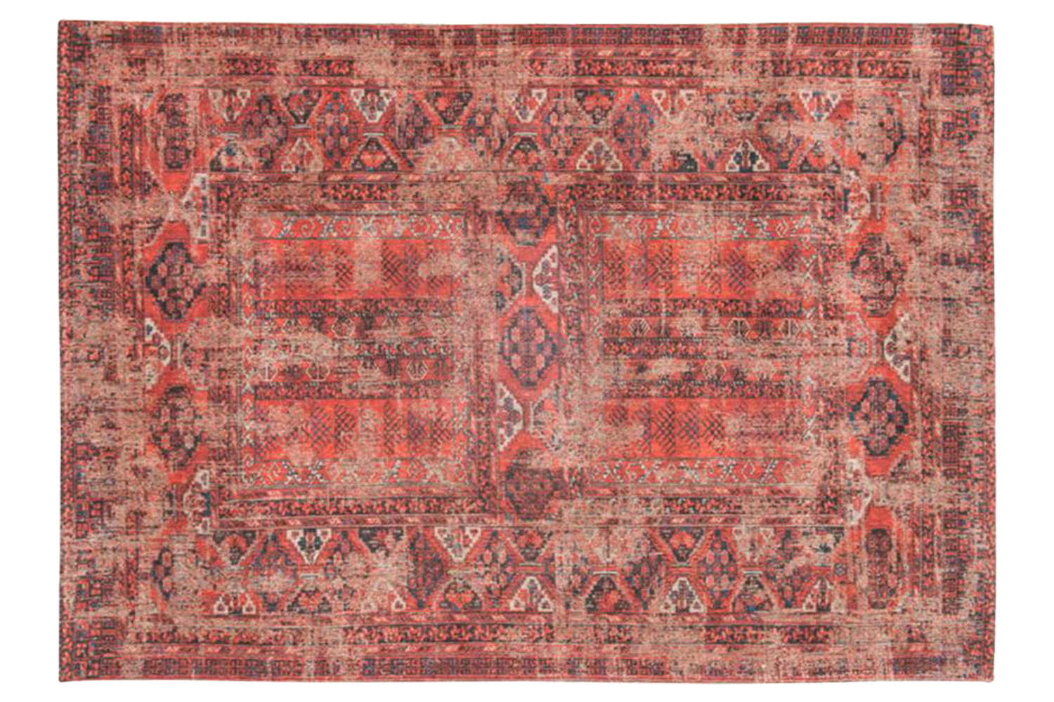Louis De Poortere | Hadschlu | Indoor Eco Rug | Red | 170 x 240 cm