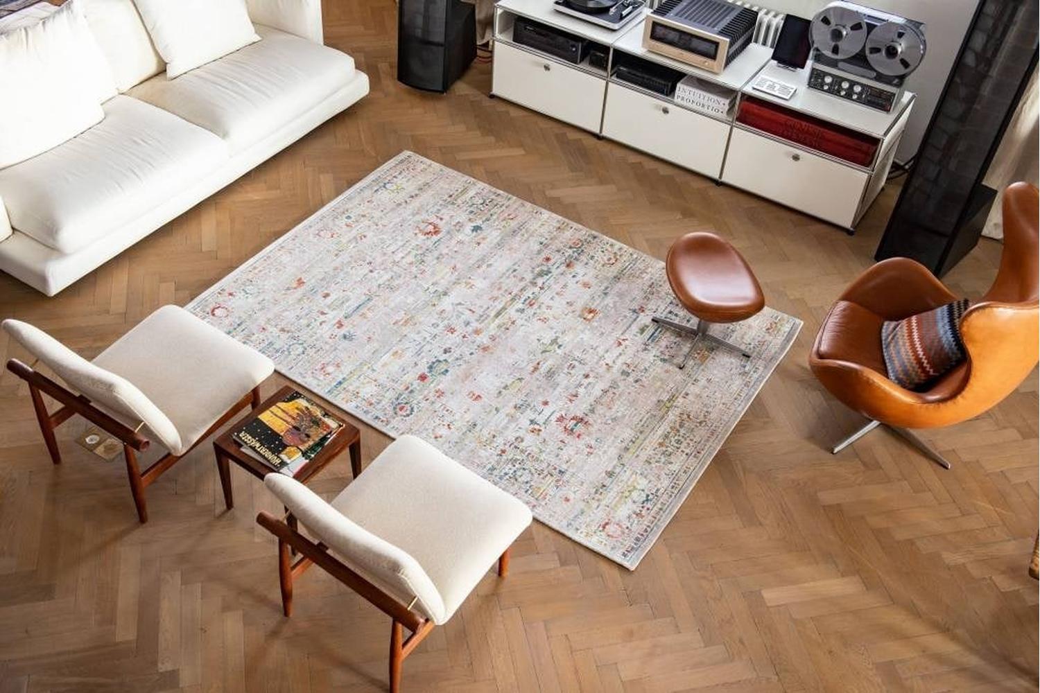 Louis De Poortere | Ushak Indoor Eco Rug | Beige | 170 x 240 cm