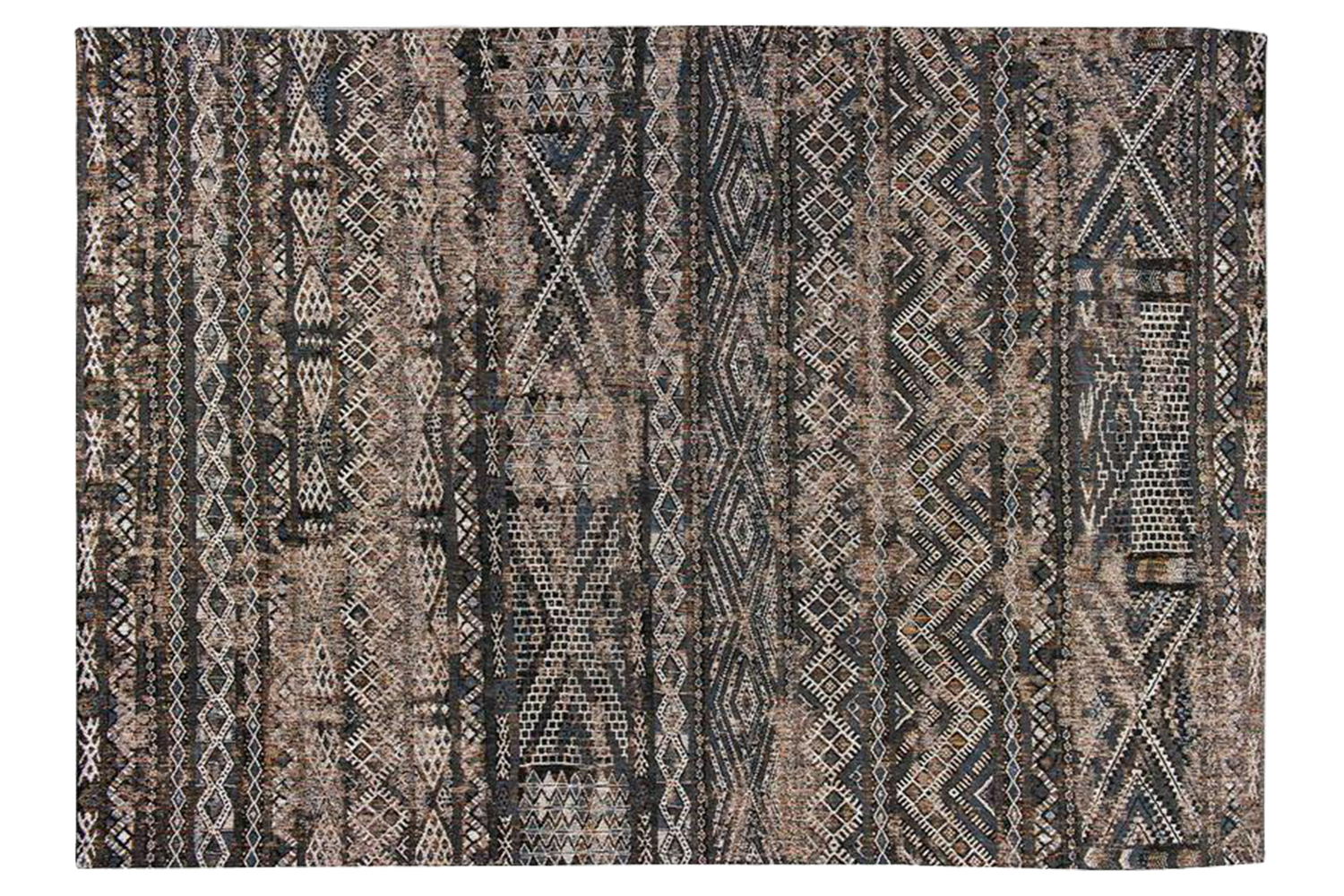 Louis De Poortere | Kilim | Indoor Eco Rug | Multicolour | 240 x 340 cm