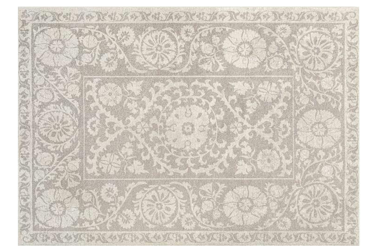 Louis De Poortere | Suzani Boree | Indoor Eco Rug | Beige | 200 x 280 cm