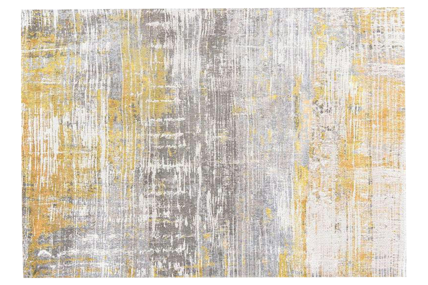 Louis De Poortere | Streaks| Indoor Eco Rug | Yellow | 200 x 280 cm