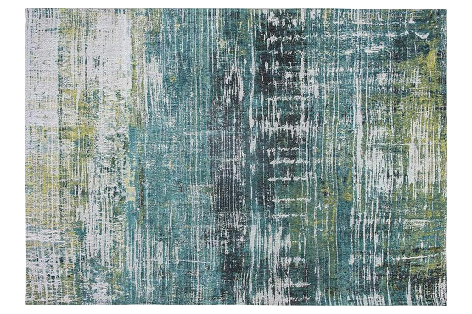 Louis De Poortere | Streaks | Indoor Eco Rug | Blue | 200 x 280 cm