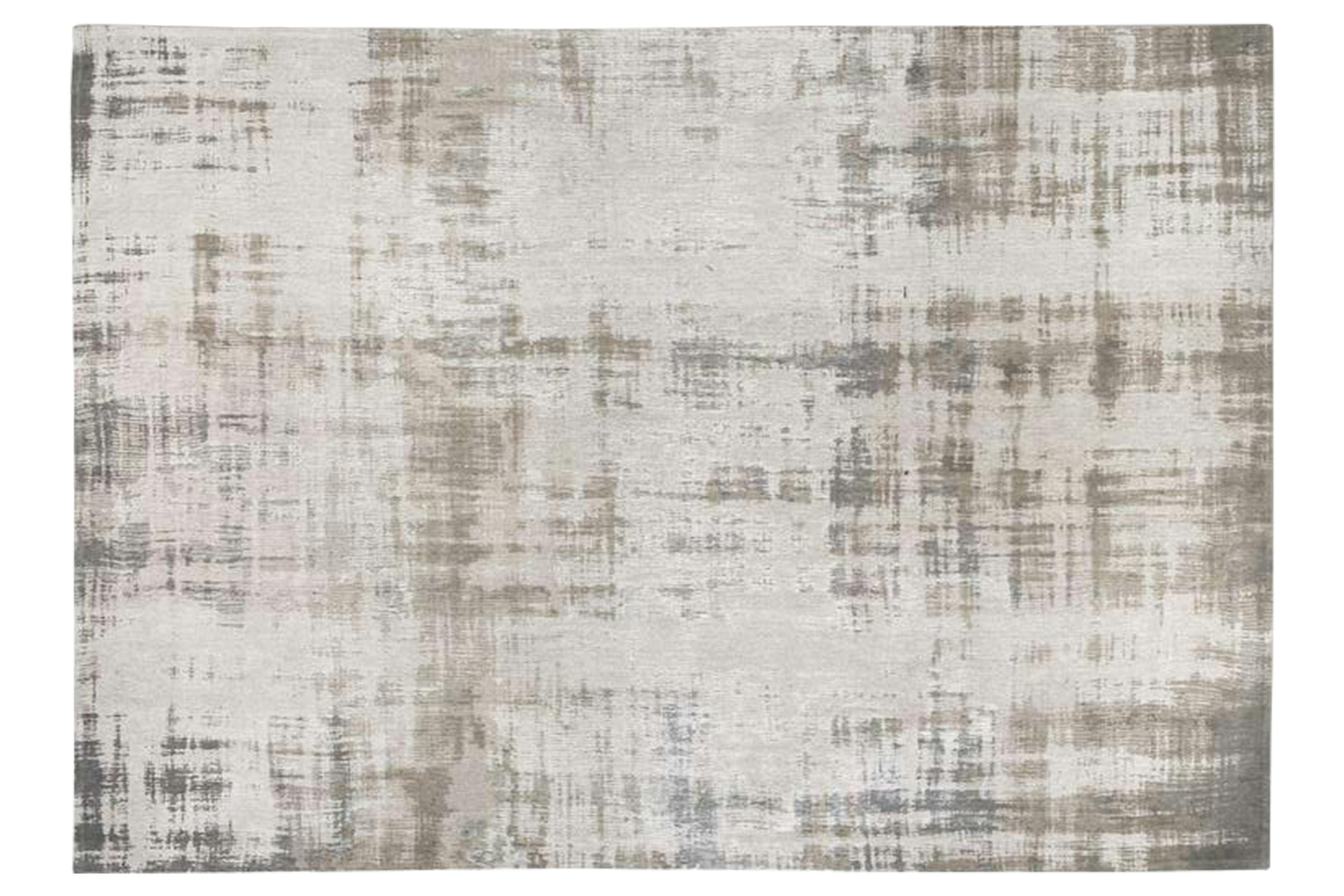 Louis De Poortere | Venetian Dust Indoor Eco Rug | Grey/Beige | 80 x 150 cm