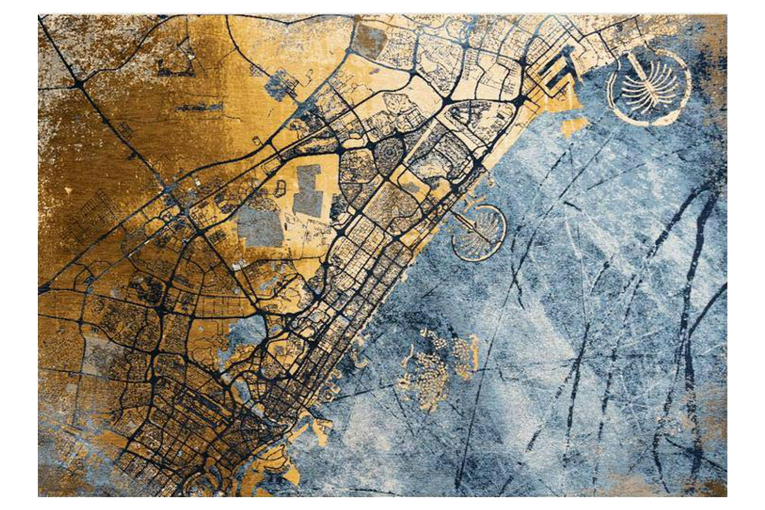 Louis De Poortere | Dubai | Indoor Eco Rug | Multicolour | 100 x 140 cm