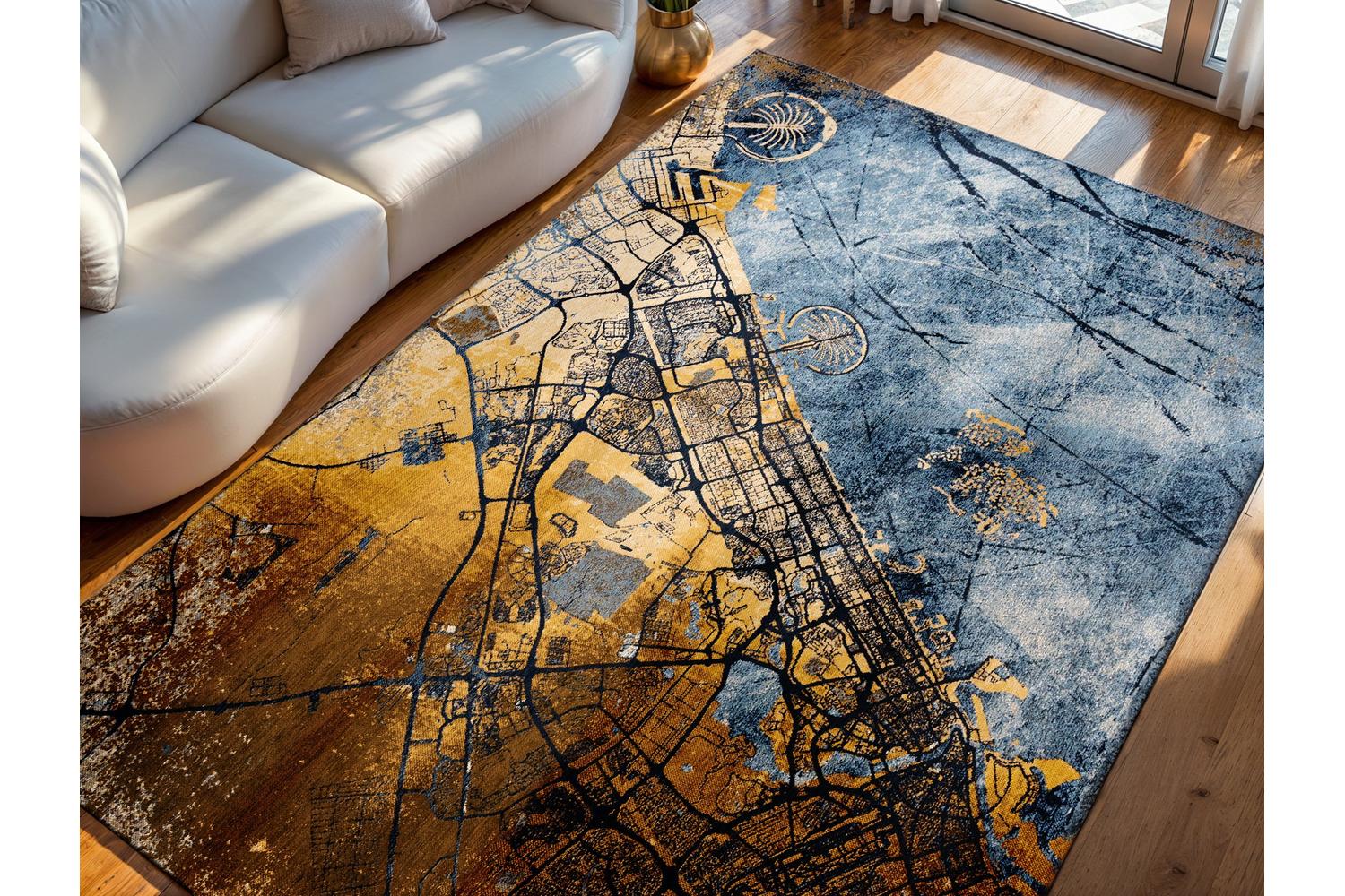Louis De Poortere | Dubai | Indoor Eco Rug | Multicolour | 240 x 340 cm