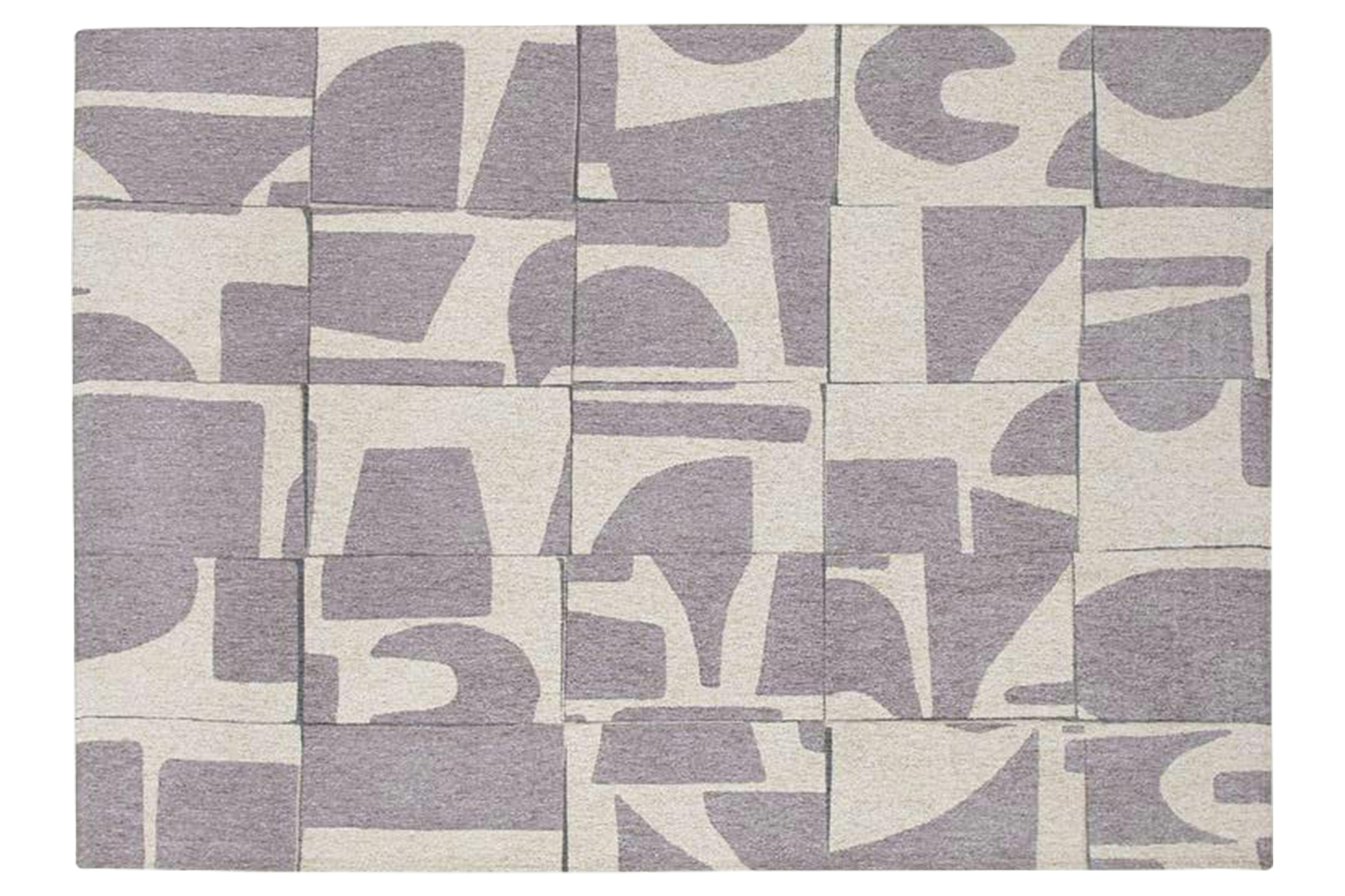 Louis De Poortere | Papercut | Indoor Eco Rug | Beige/Grey | 280 x 390 cm