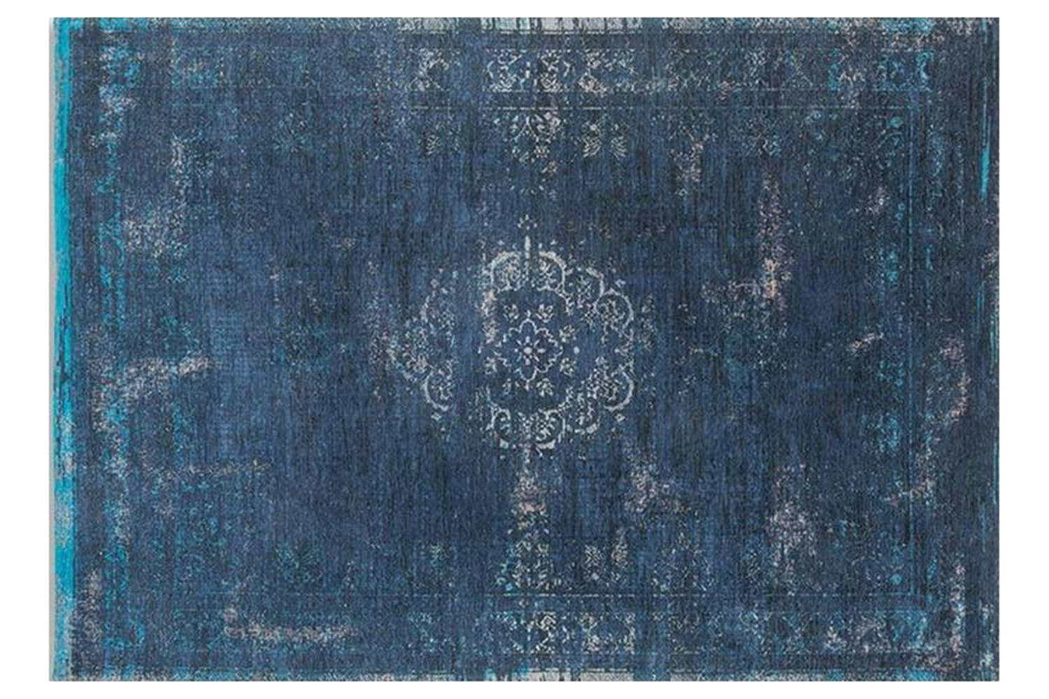 Louis De Poortere | Medallion Eco Rug | Blue | 240 x 340 cm