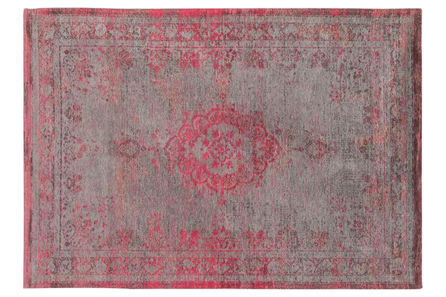 Louis De Poortere | Medallion Eco Rug | Red | 200 x 280 cm
