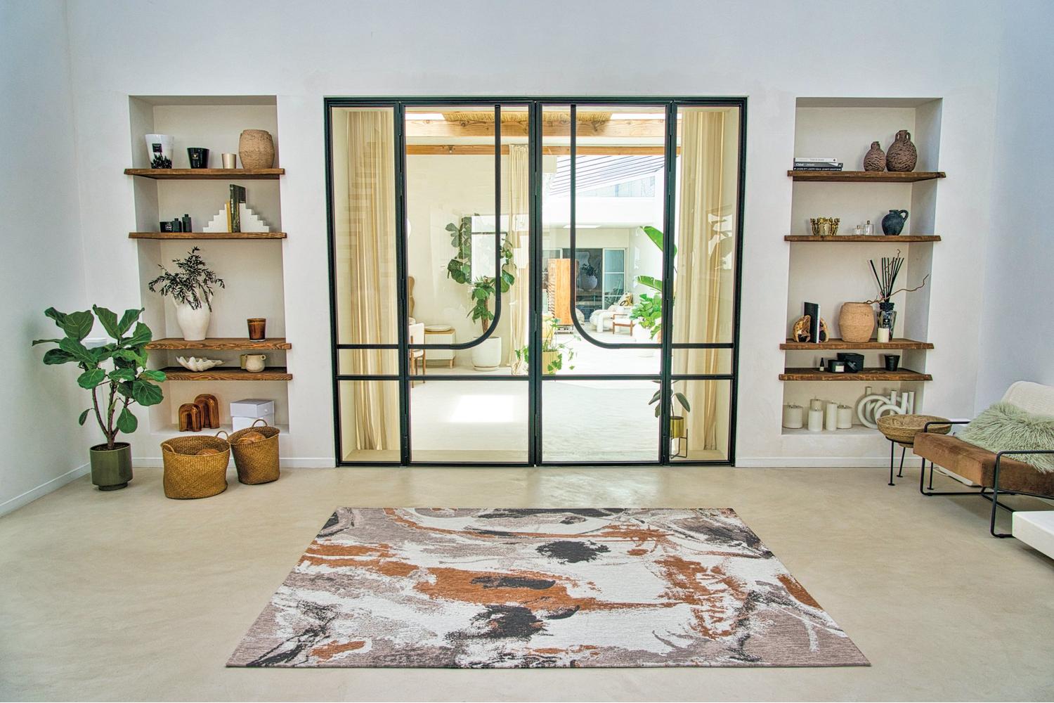 Louis De Poortere | Fresque Middle Of | Indoor Eco Rug | Multicolour | 280 x 390 cm