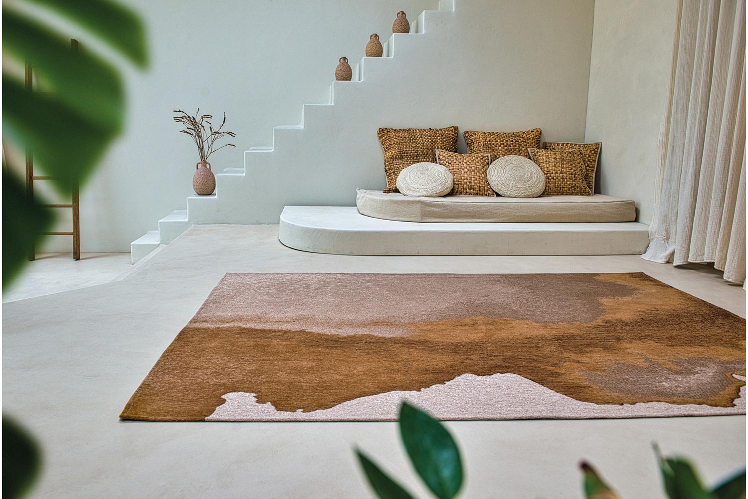 Louis De Poortere | Lagoon | Indoor Eco Rug | Brown | 80 x 150 cm