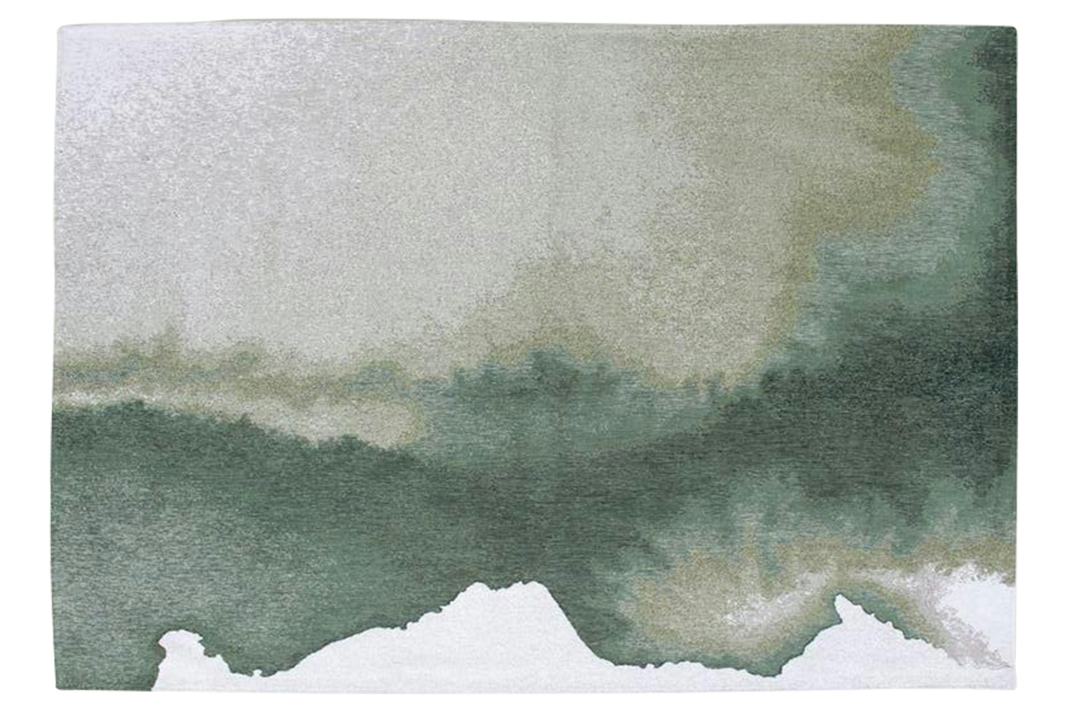 Louis De Poortere | Lagoon | Indoor Eco Rug | Green | 280 x 390 cm