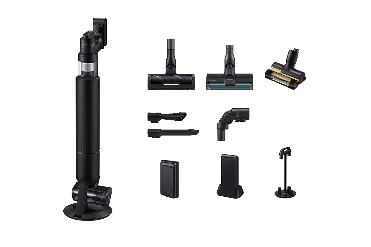 Samsung Bespoke AI Jet Ultra Cordless Stick Vacuum Cleaner, Max 400W Suction Power | VS90F40DEK/EU