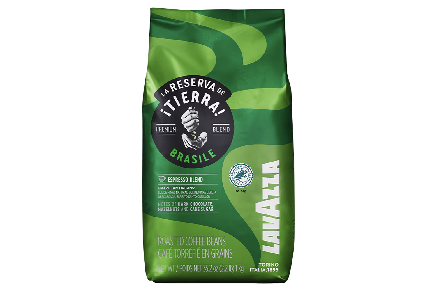 Lavazza Tierra Reserve Brazilian Espresso Coffee Beans | 2214