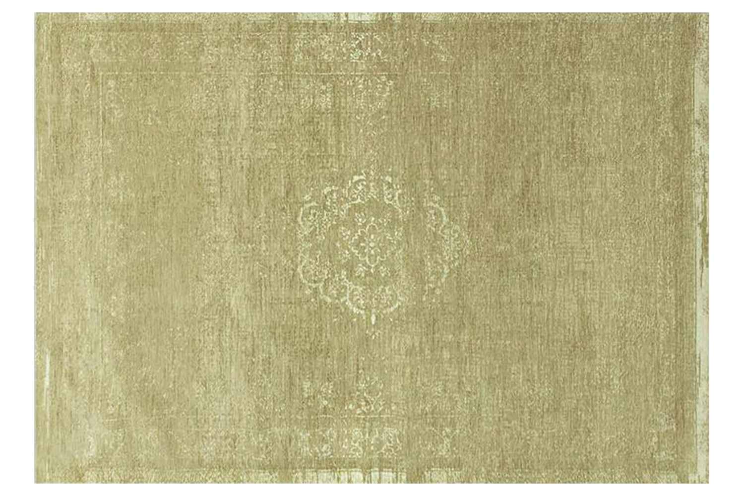 Louis De Poortere | Medallion Eco Rug | Beige | 140 x 200 cm