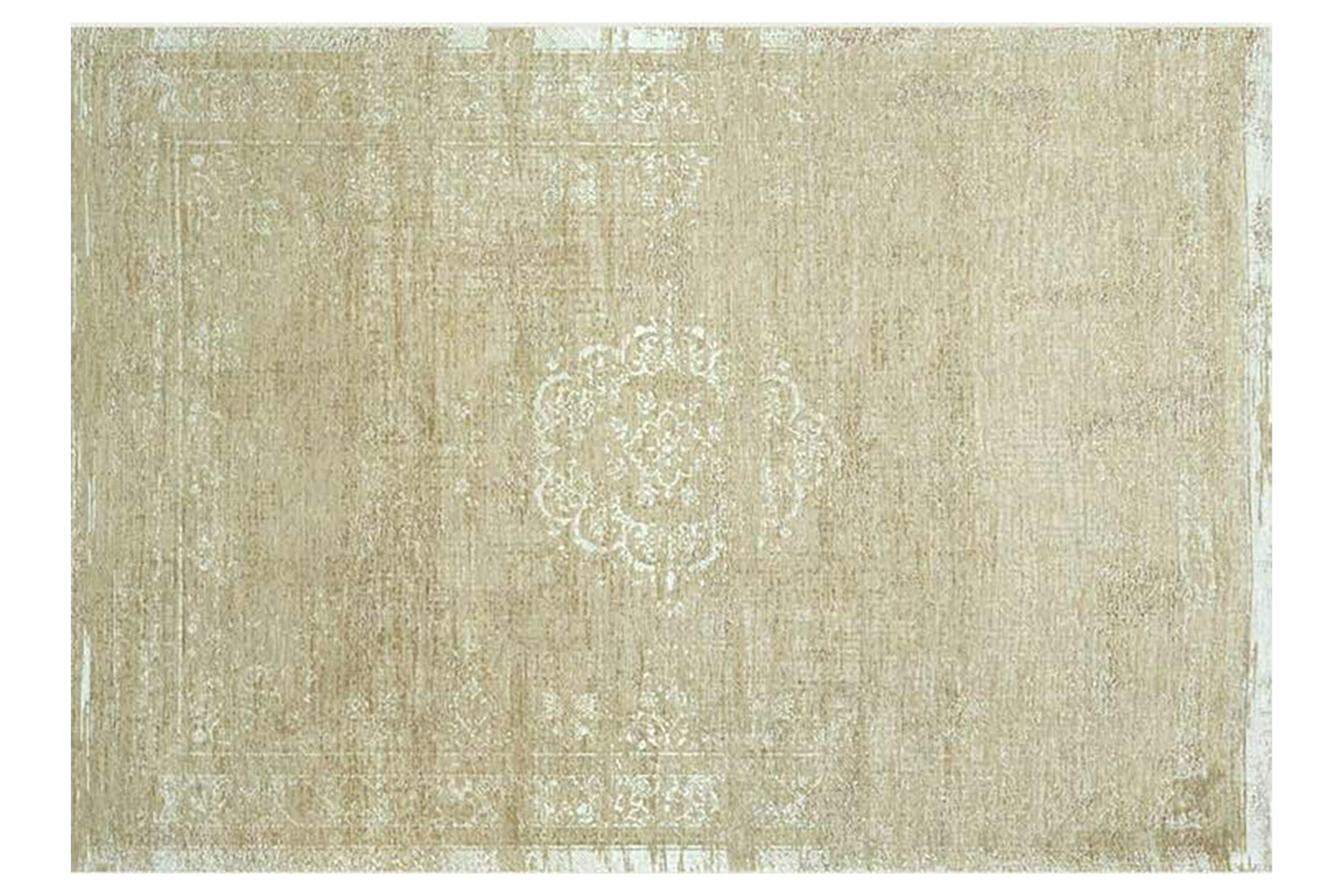 Louis De Poortere | Medallion Eco Rug | Beige | 280 x 390 cm