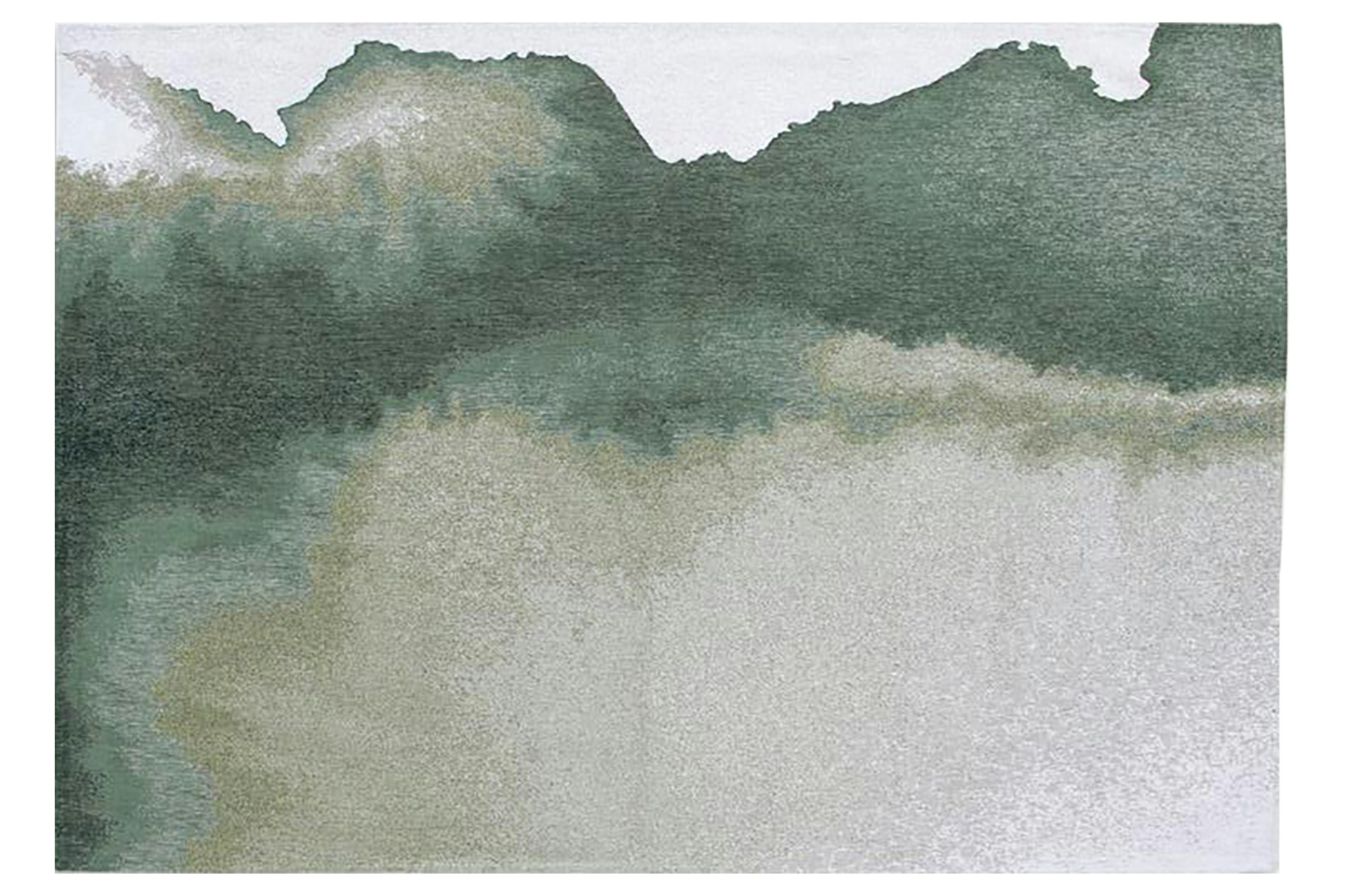 Louis De Poortere | Lagoon | Indoor Eco Rug | Green | 80 x 150 cm