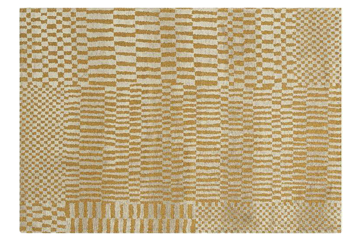 Louis De Poortere | Berber Erg | Indoor Eco Rug | Yellow | 170 x 240 cm
