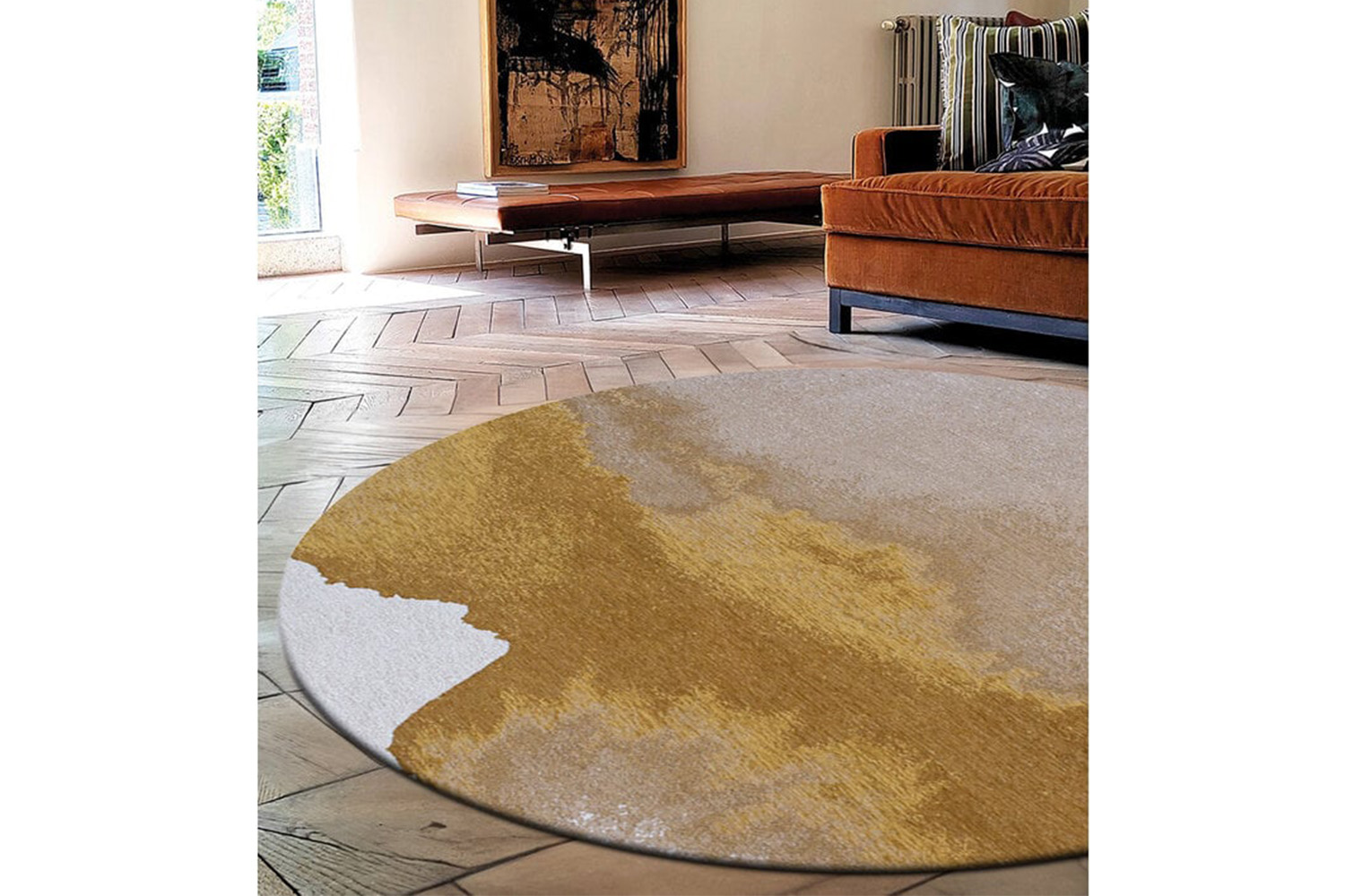 Louis De Poortere | Lagoon | Indoor Eco Rug | Multicolour | 240 x 240 cm