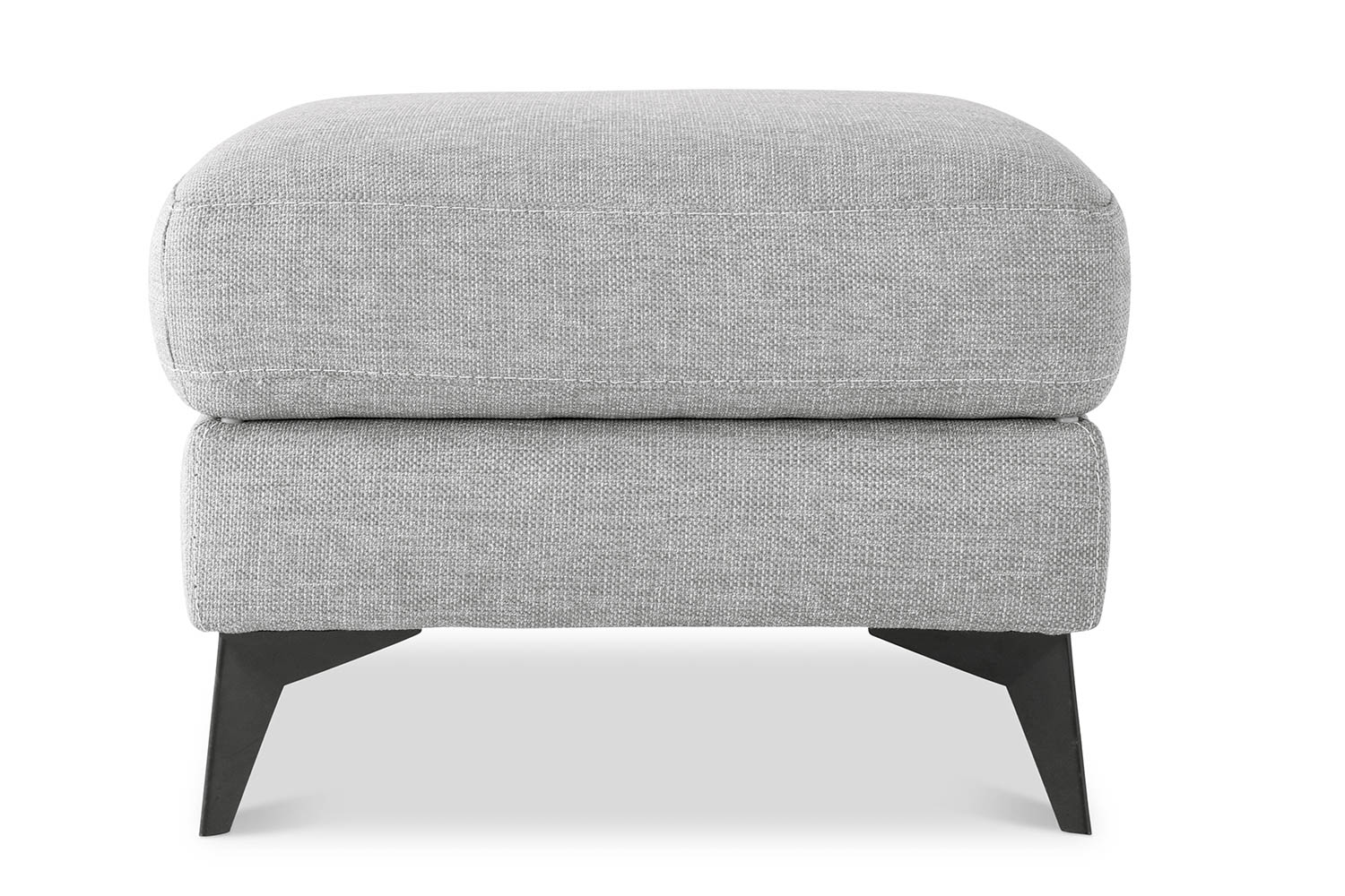 Penny Storage Footstool | Fabric | Grey