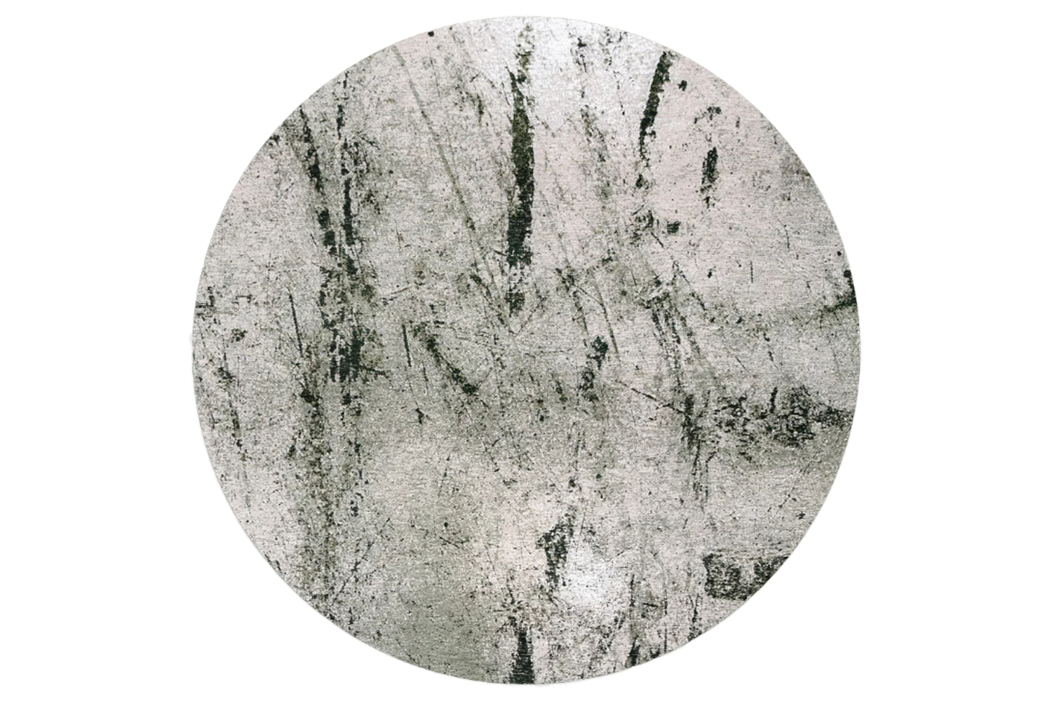 Louis De Poortere | Sol Alpine Eco Rug | Green | 140 x 140 cm