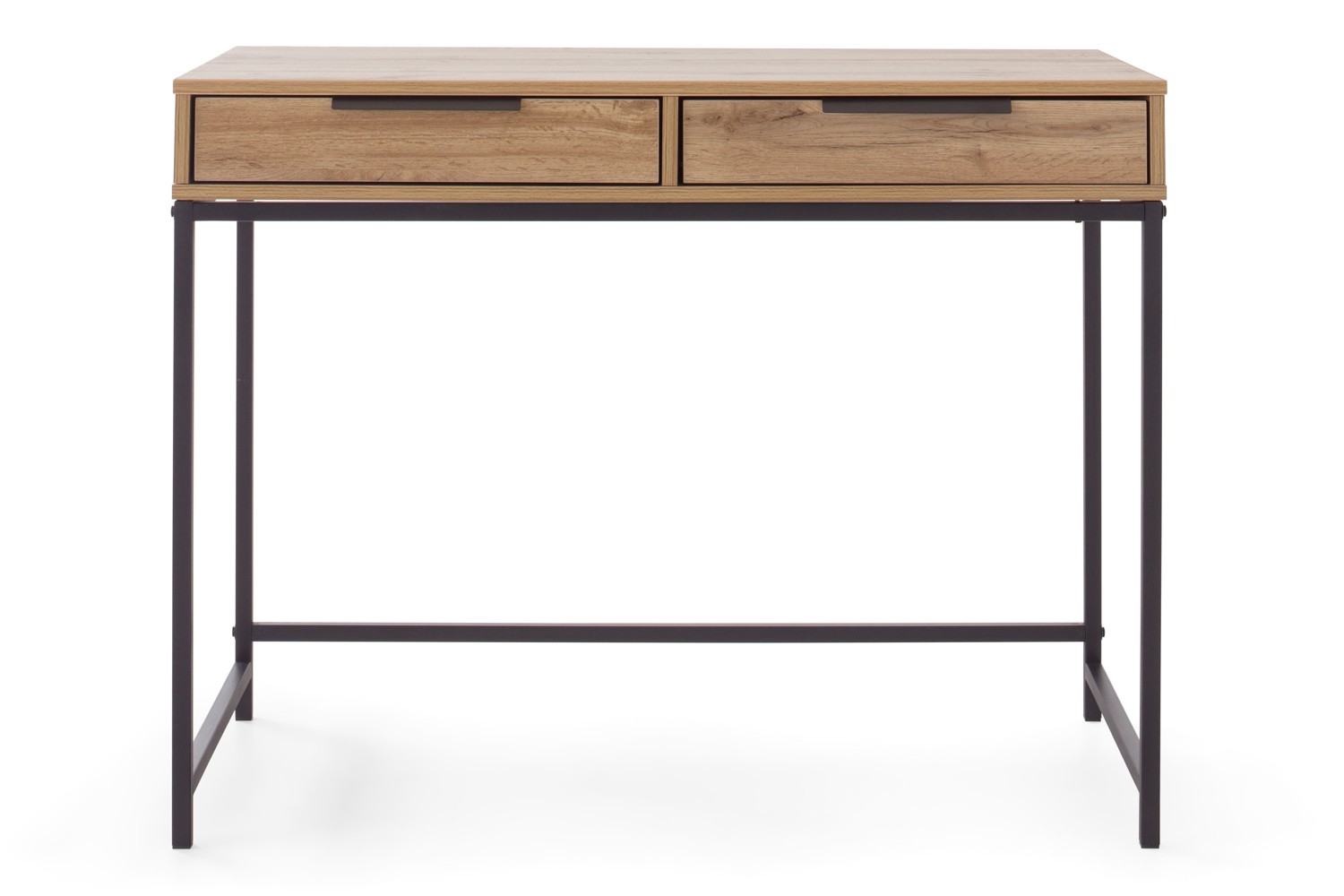 Zion Desk | 2 Drawer | Oak Effect