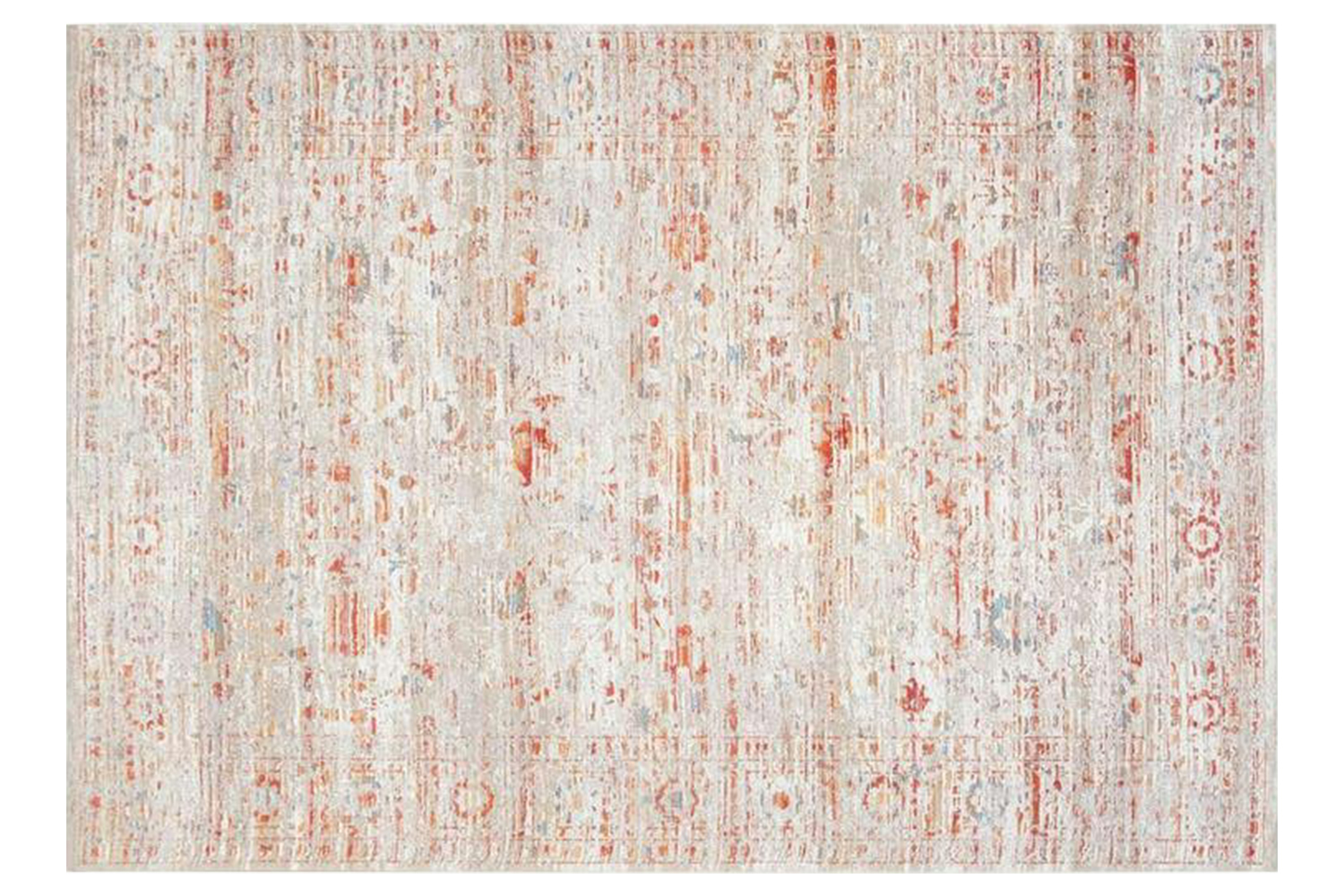 Louis De Poortere | Ushak Galata Indoor Eco Rug | Red | 280 x 390 cm