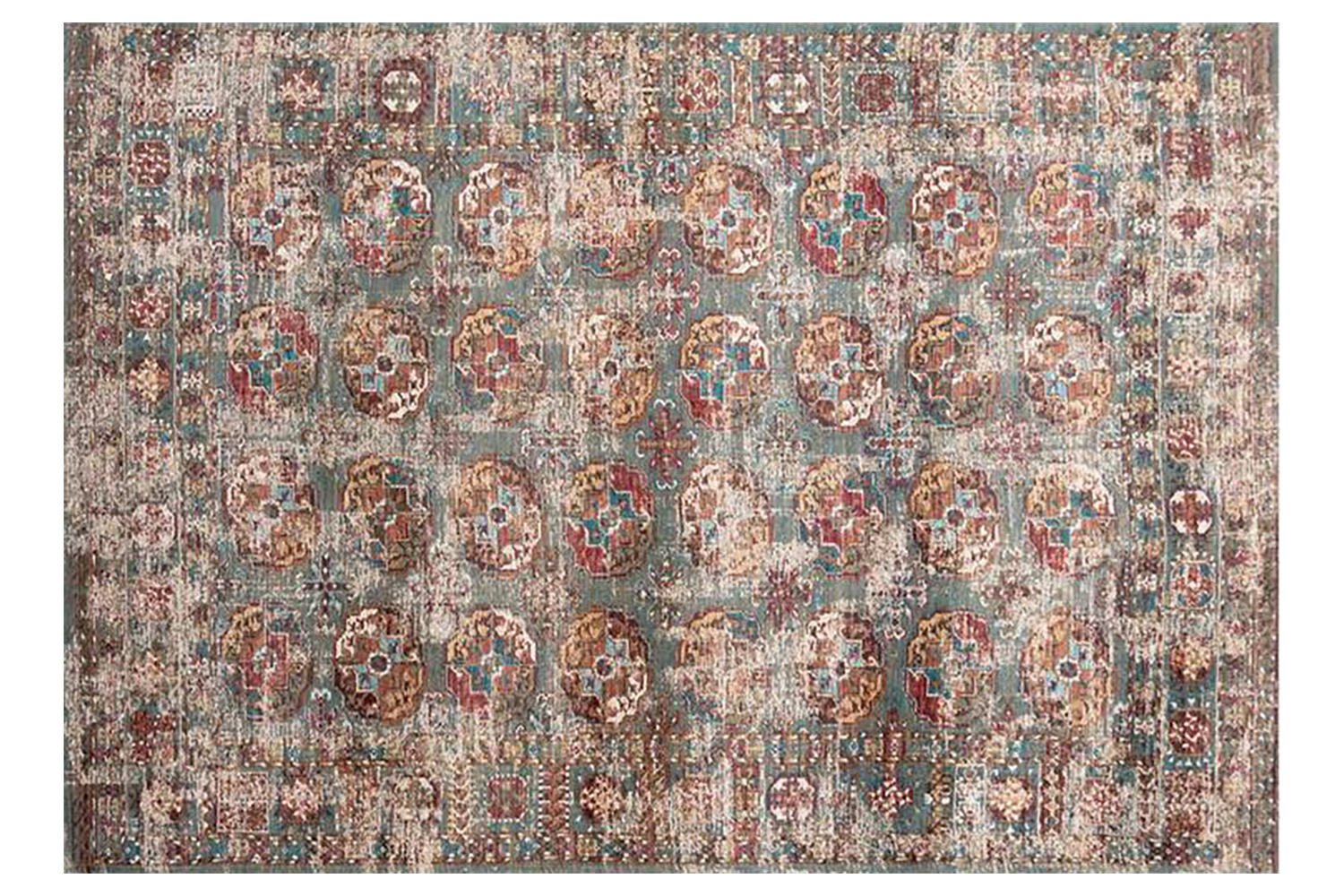 Louis De Poortere | Kasak | Indoor Eco Rug | Multicolour | 240 x 340 cm