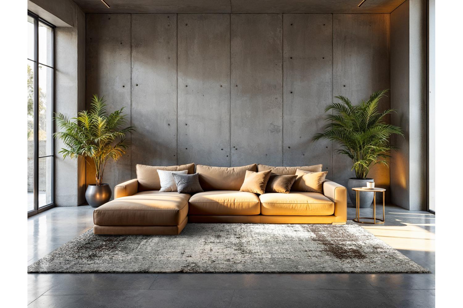 Louis De Poortere | Virgin Land Eco Rug | Grey | 80 x 150 cm