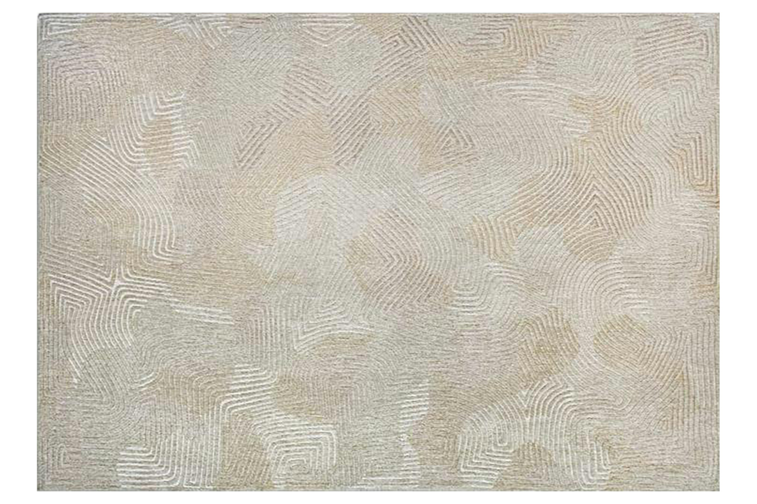 Louis De Poortere | Coral | Indoor Eco Rug | Beige | 140 x 200 cm