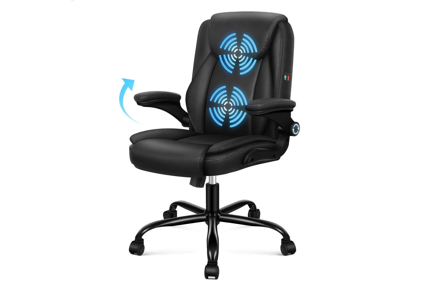 Elfordson Massage Office Chair | Black