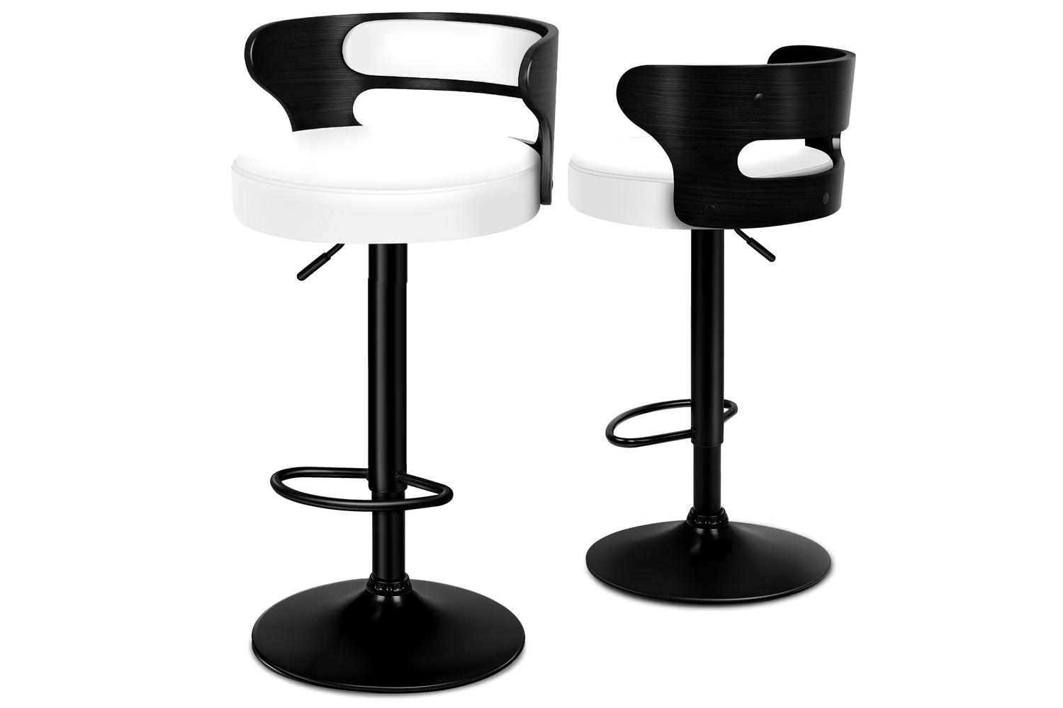 Alfordson Bar Stool | White | Set of 2
