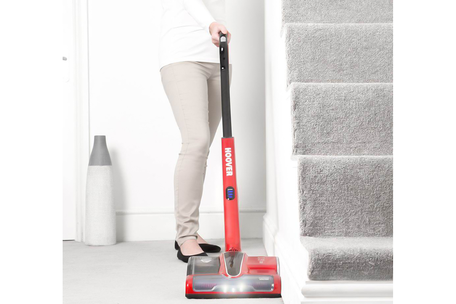 Hoover Sprint Cordless Stick Vacuum Cleaner Red Ireland