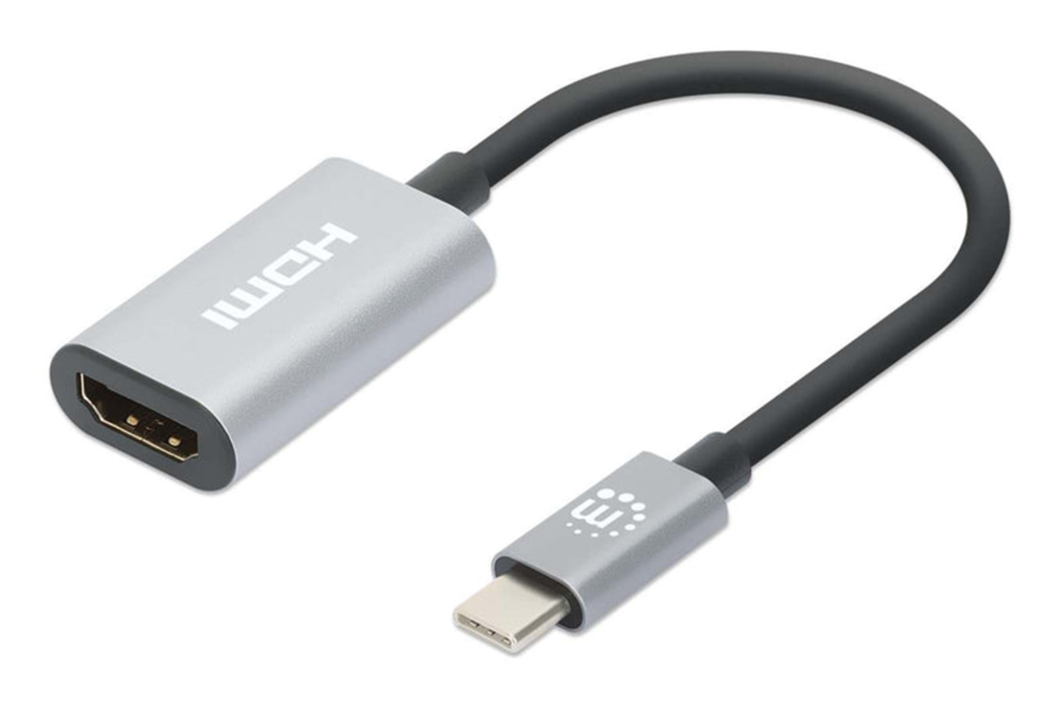 Manhattan USB-C to HDMI Adapter | Space Grey