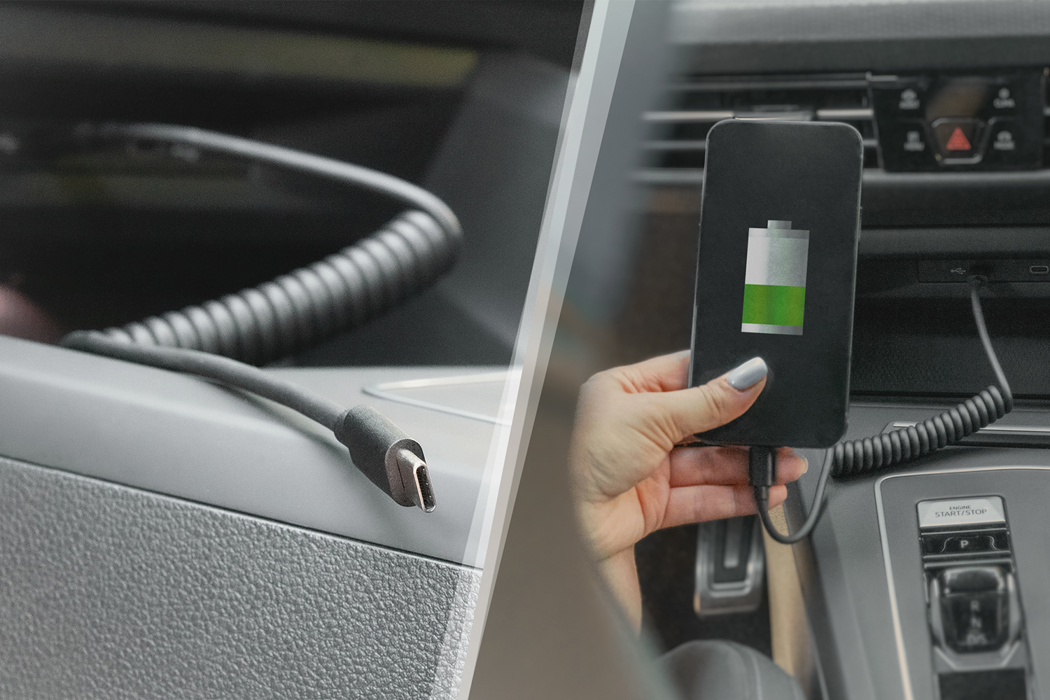 Digitus USB 2.0 - USB C to USB C Spiral Cable | Black