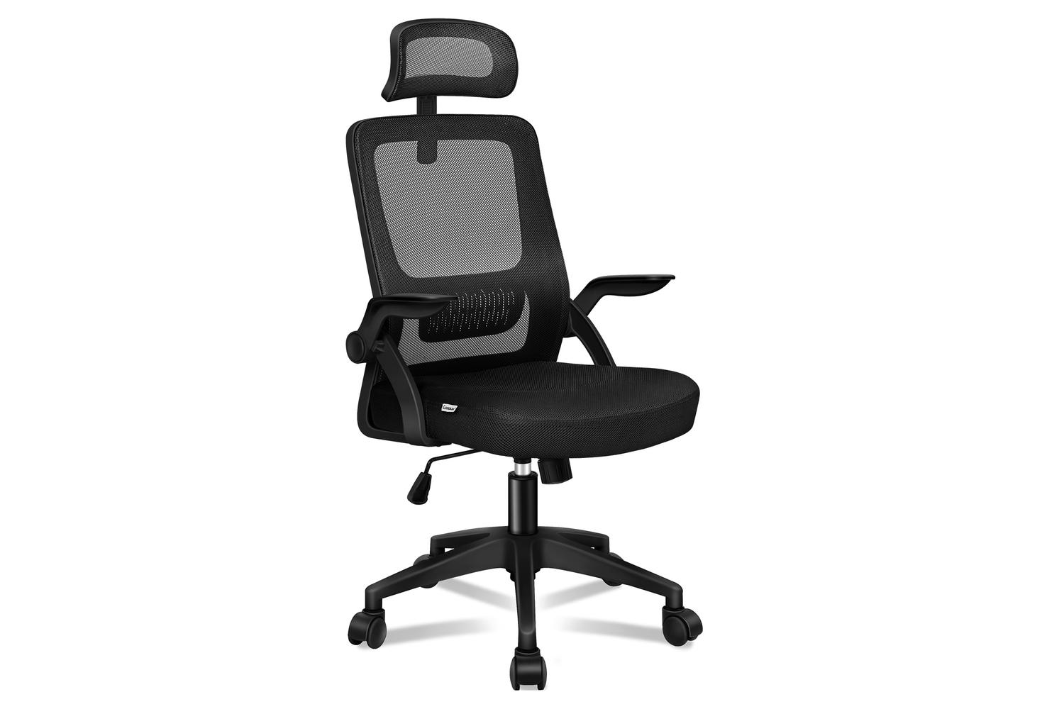 Elfordson Office Desk Chair for Home Office | Black