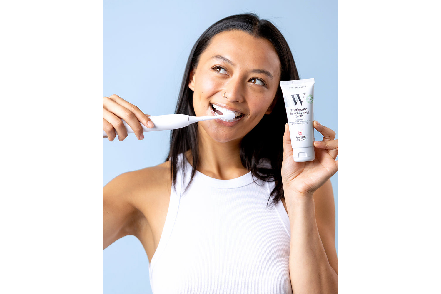 Spotlight Sonic Oral Care Electric Toothbrush | White