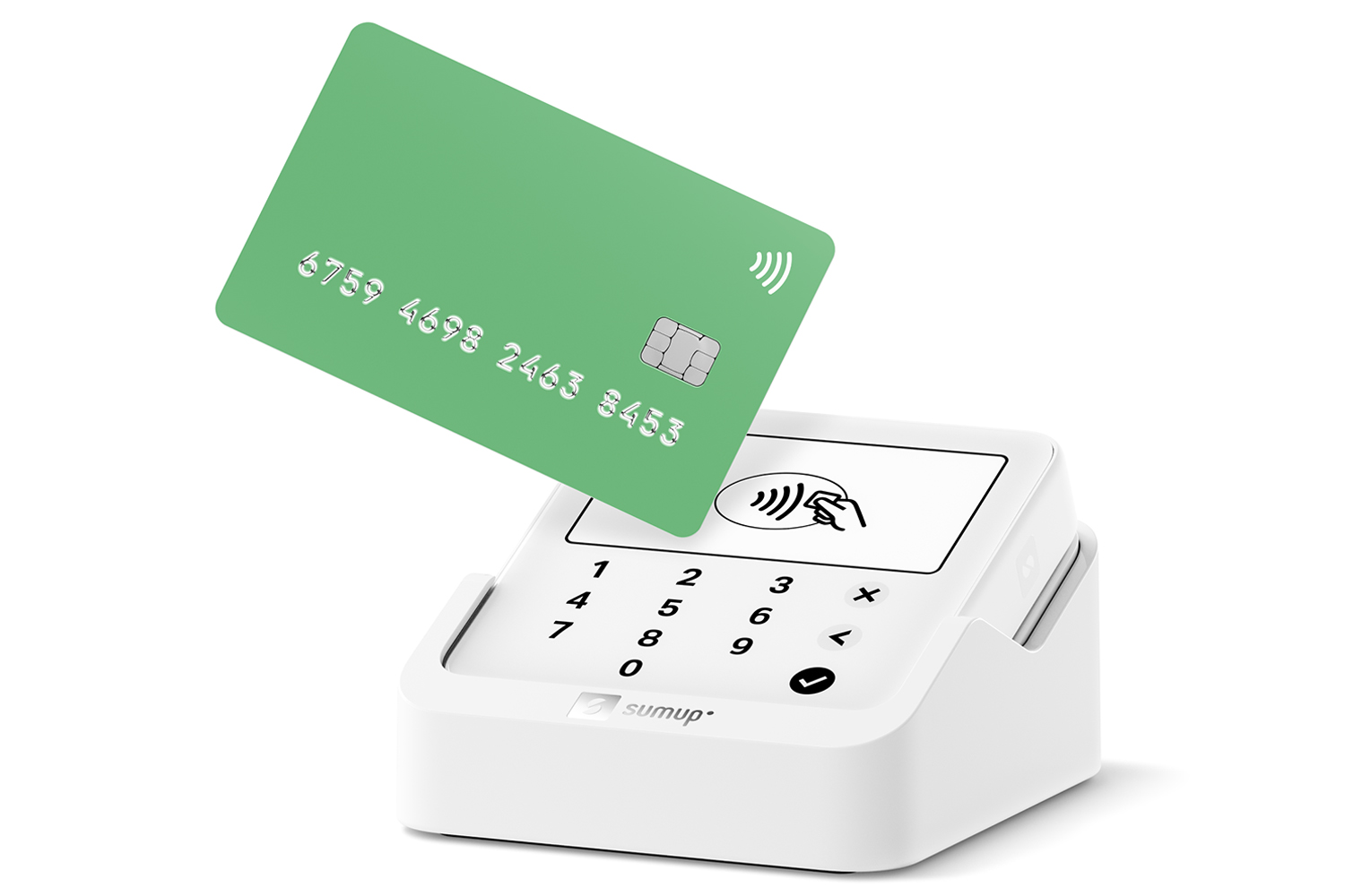 SumUp Solo Lite Card Reader with Charging Station