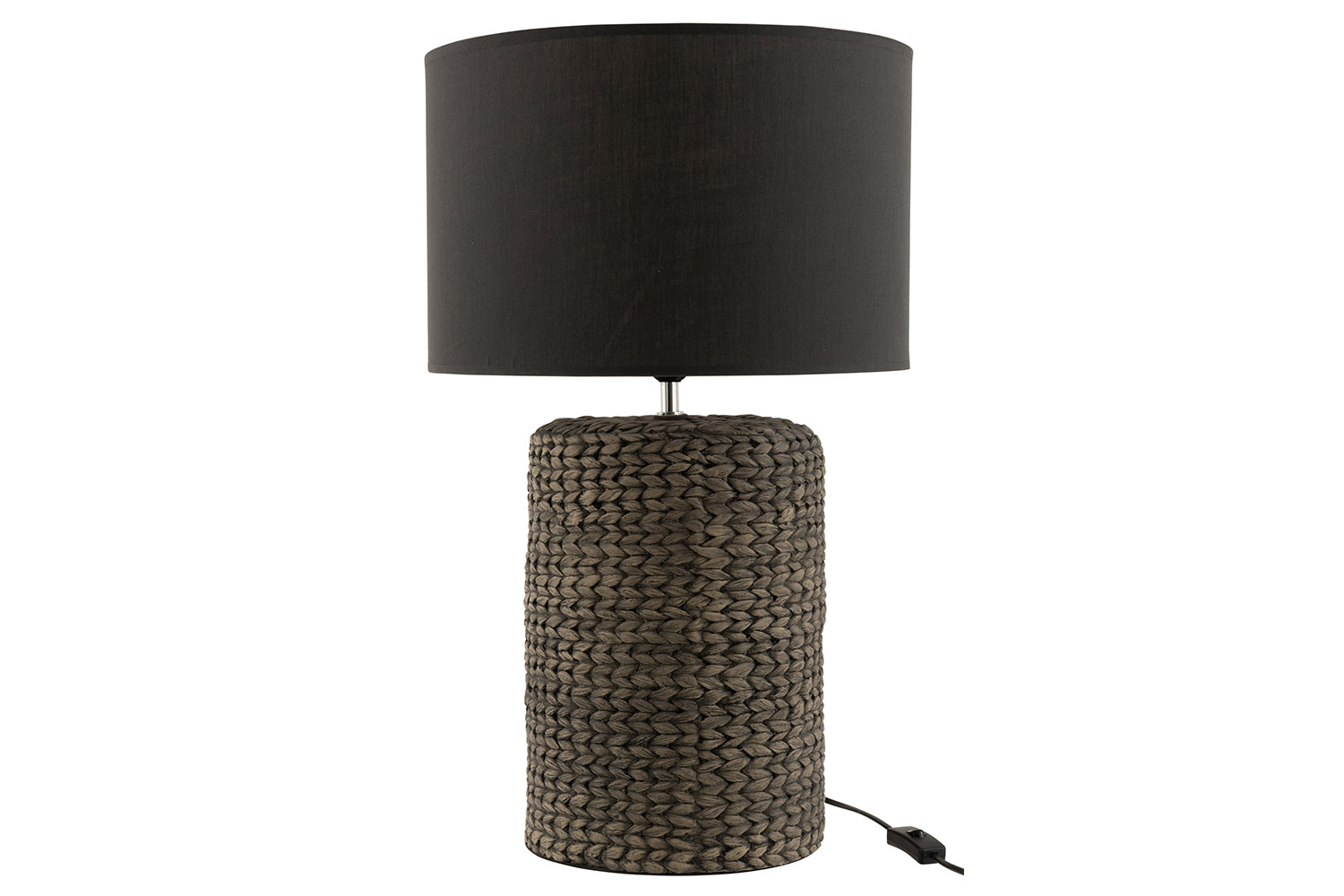 Ceramic Table Lamp | Brown/Black