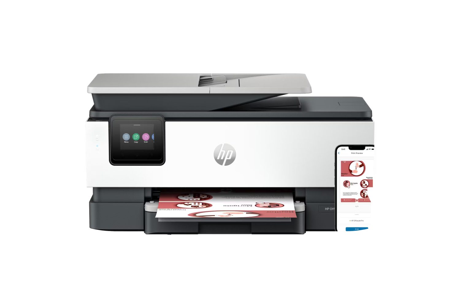 HP OfficeJet Pro 8122e All-in-One Printer | Light Cement