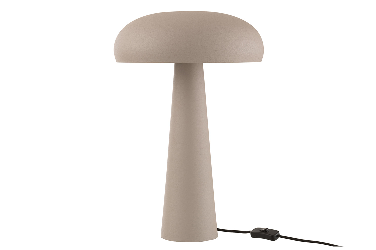 Iron Greige Table Lamp | Beige