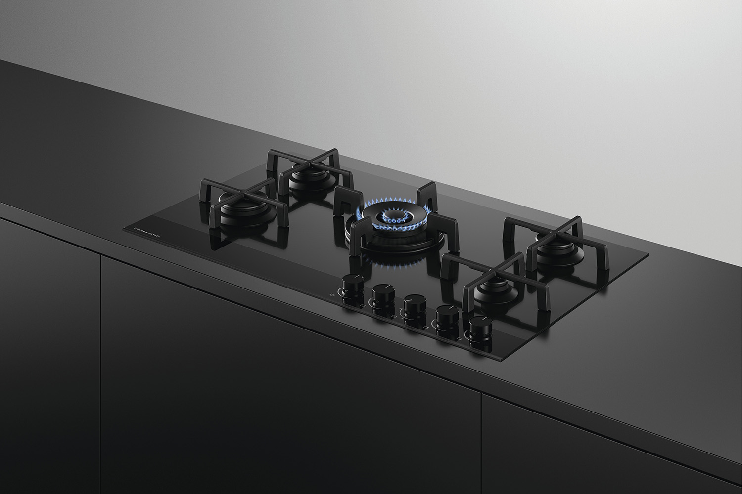 Fisher &amp; Paykel Series 9 90cm Gas on Glass Hob | CG905DNGGB4