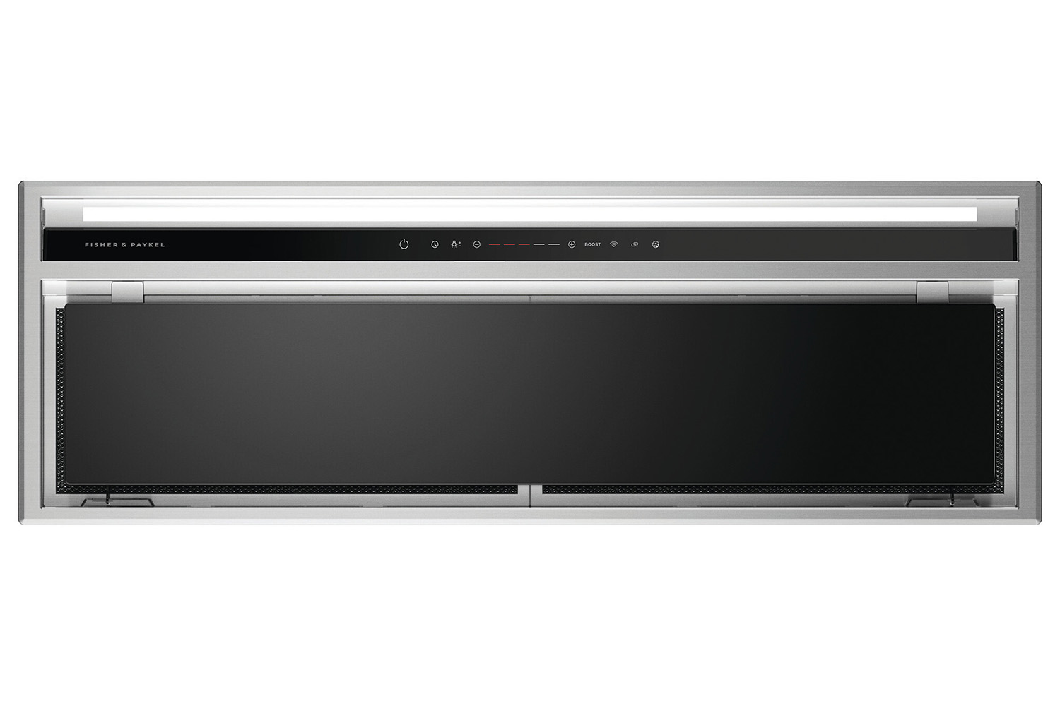 Fisher & Paykel Series 7 90cm Integrated Wall Cooker Hood | HP90IHCB4
