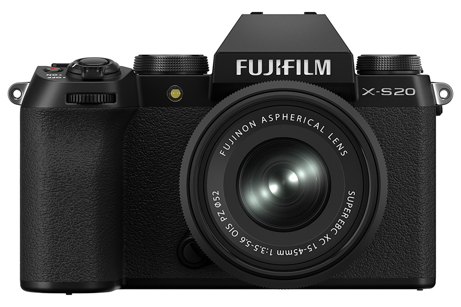 Fujifilm X-S20 Camera with XC15-45mmF3.5-5.6 Lens | Black