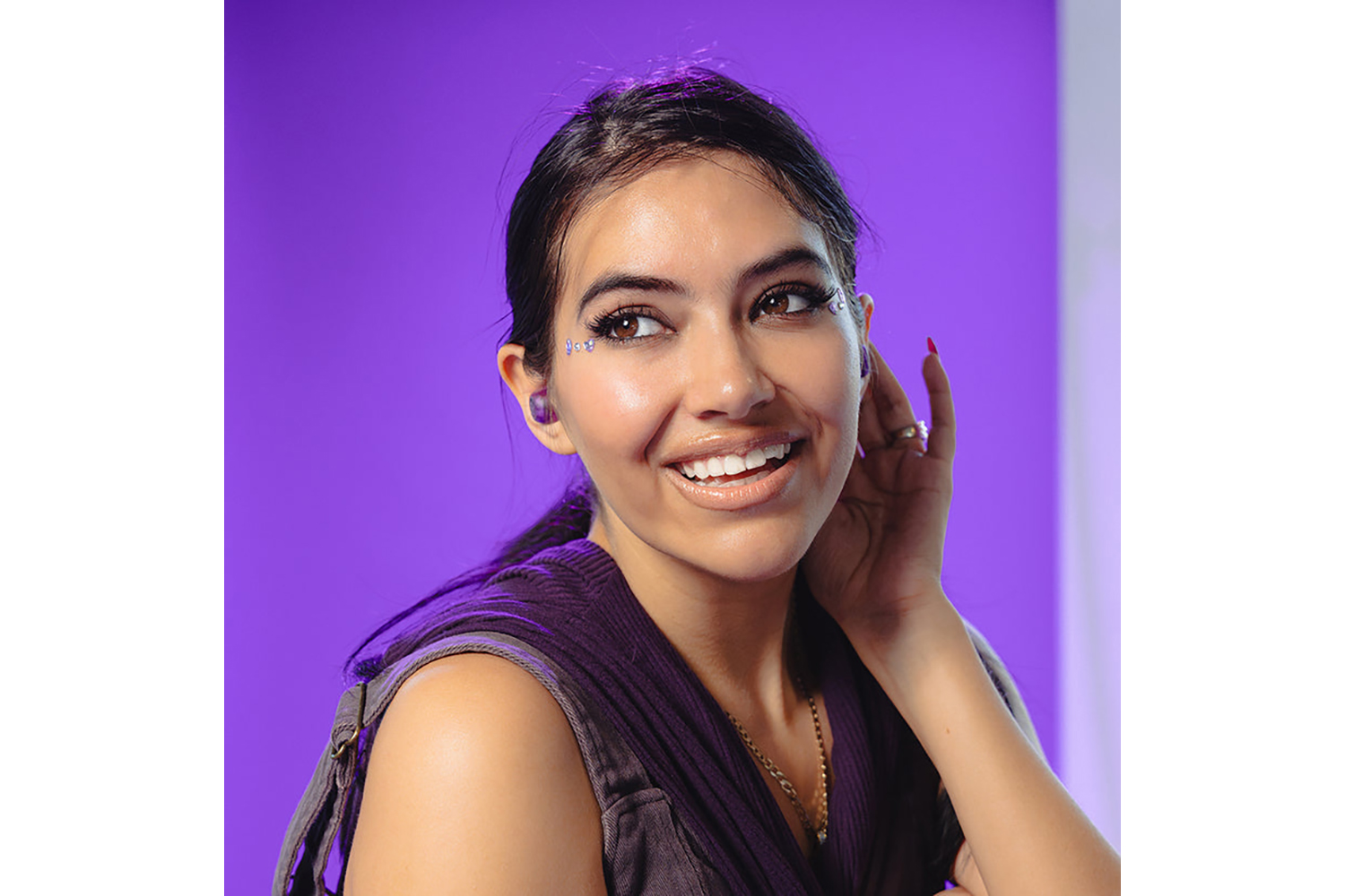 JLab Go Pop ANC True Wireless Earbuds | Purple