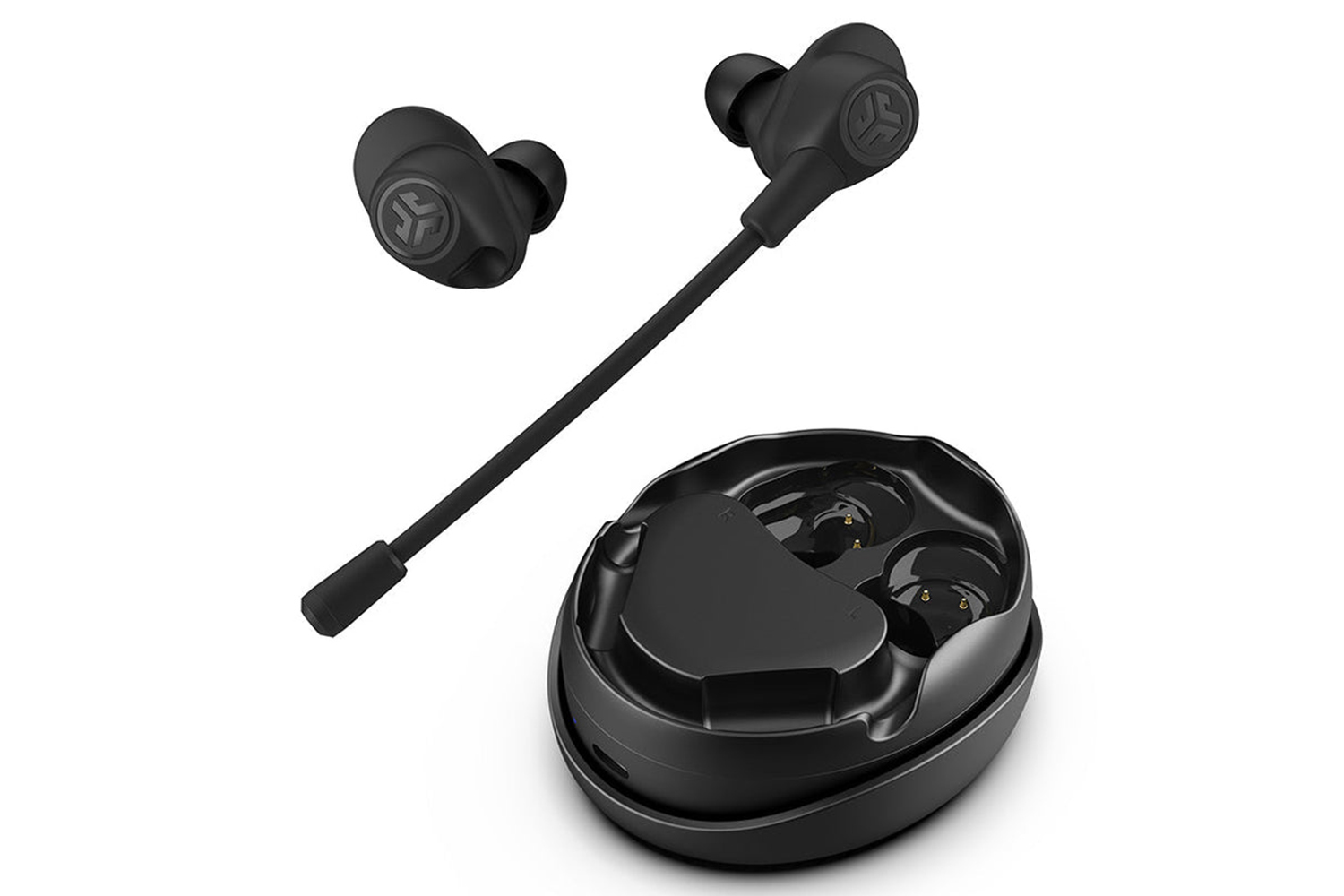 JLab Work Buds Wireless Earbuds with Boom Mic