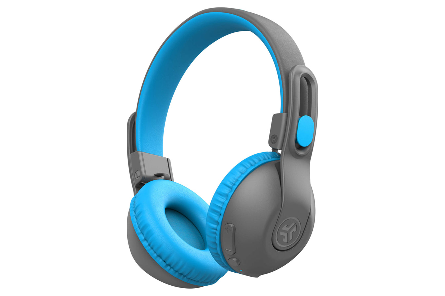 JLab JBuddies Studio 2 Kids On-Ear 2 In 1 Wireless & Wired Headphones | Grey/Blue