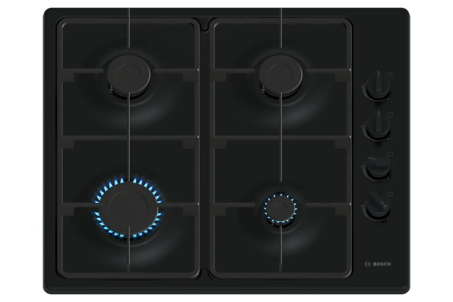 Bosch Series 2 60cm Gas Hob | PBP6B6K60 | Black