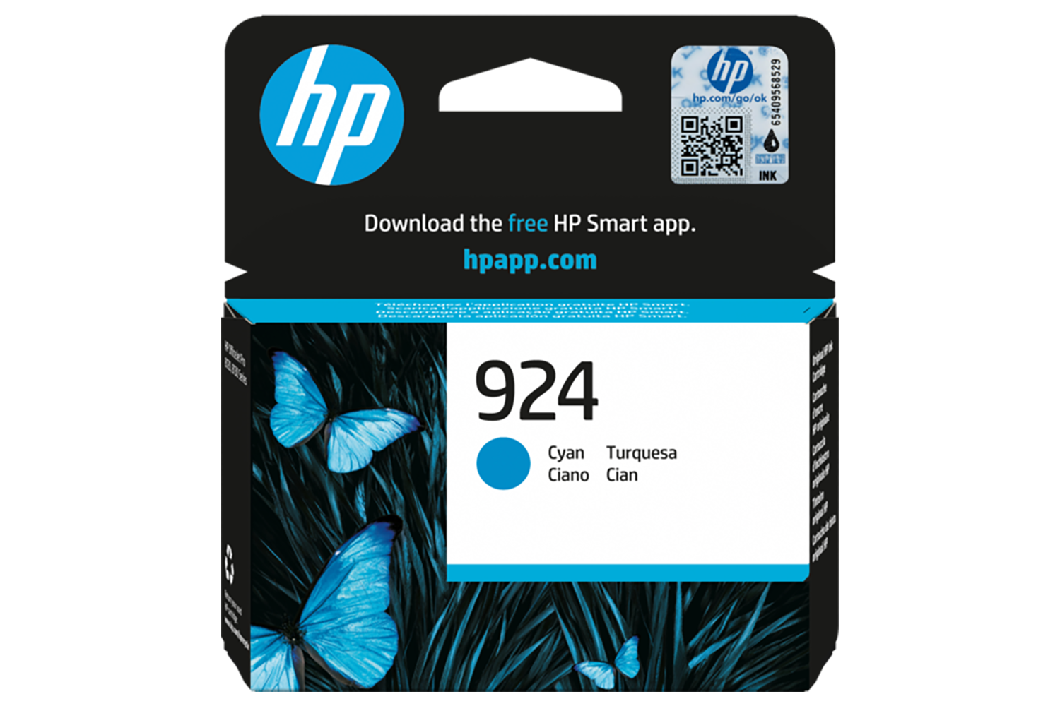 HP 924 Original Ink Cartridge | Cyan