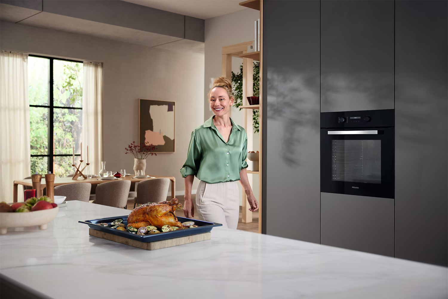 Miele Built-in Electric Single Oven | H2766-1BP125YR